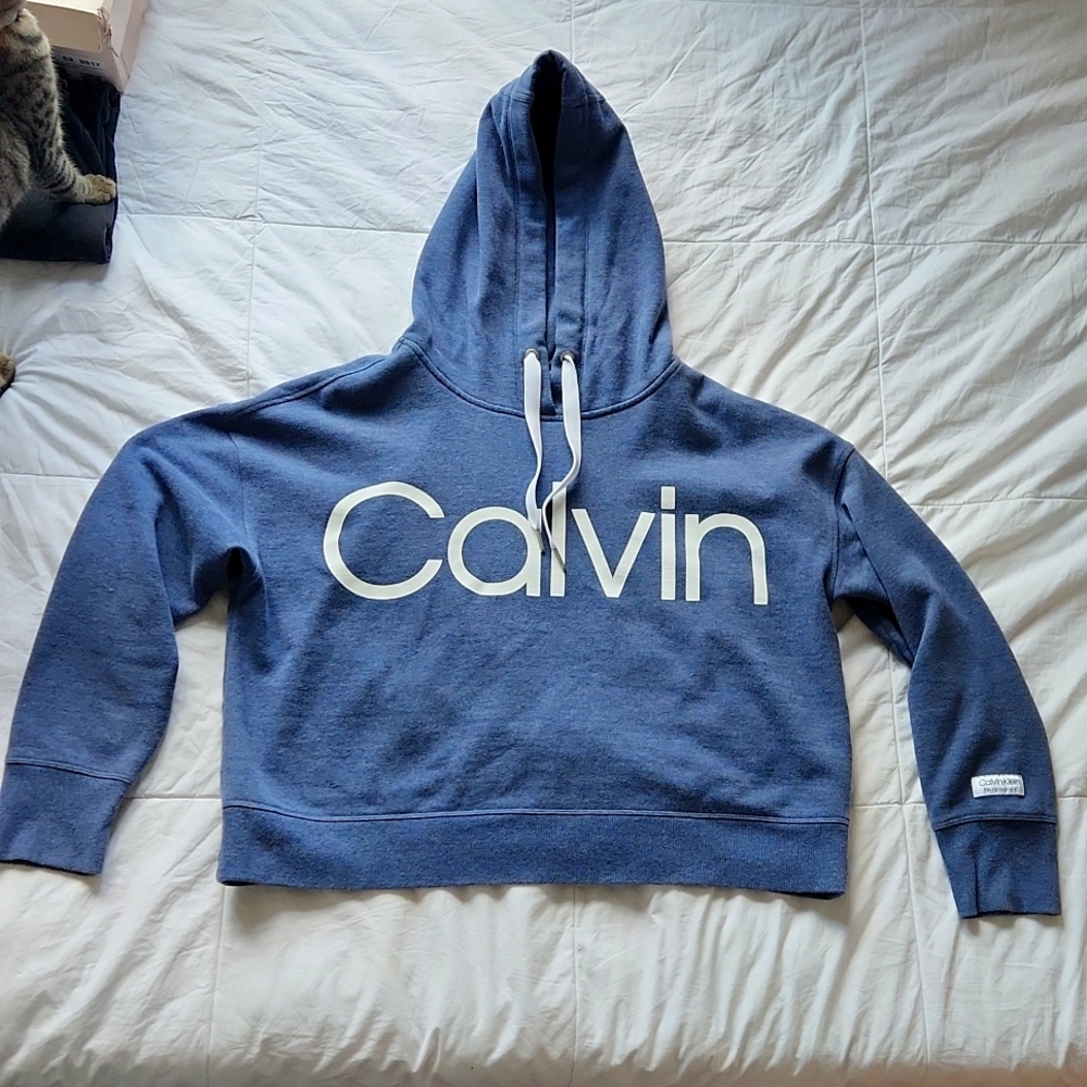 Calvin crop Hoodie
